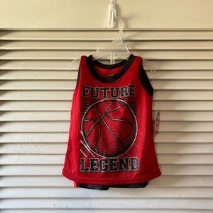 Boys Basketball Tank & Shorts Outfit New